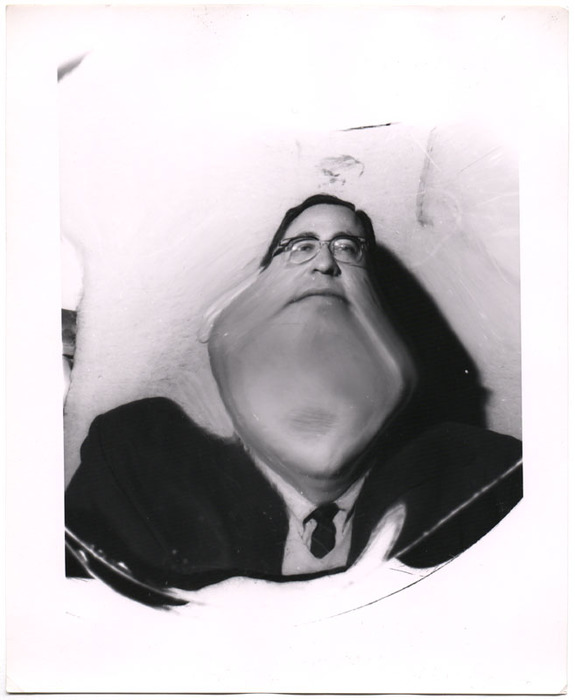 Portrait of a man (distortion)