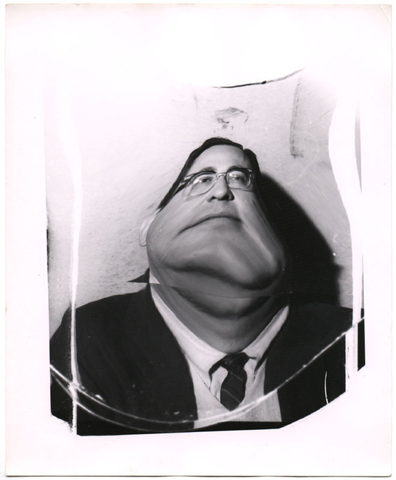 Portrait of a man (distortion)