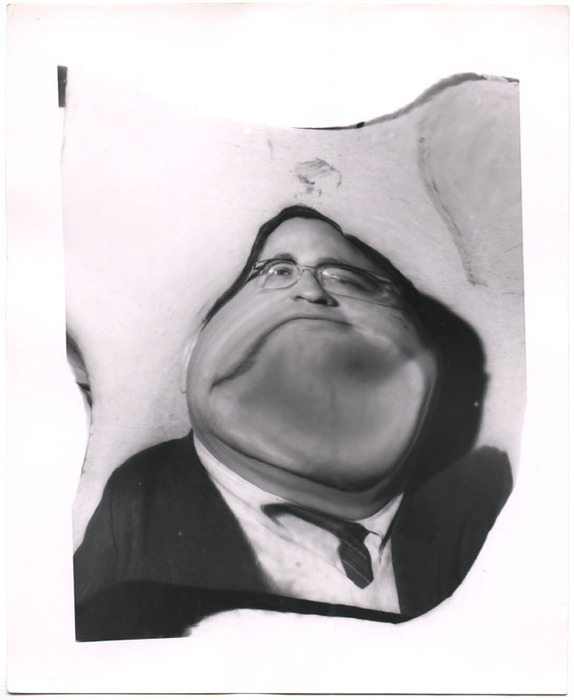 Portrait of a man (distortion)