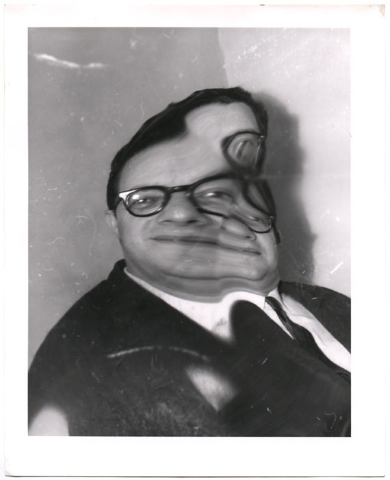 Portrait of a man (distortion)