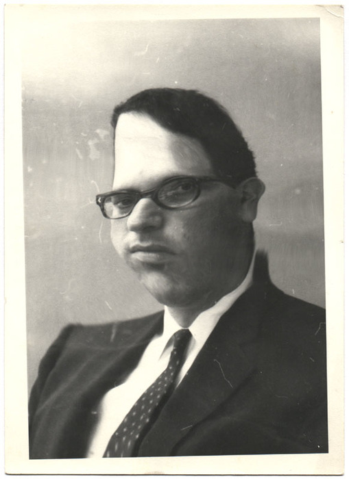 Portrait of a man (distortion)