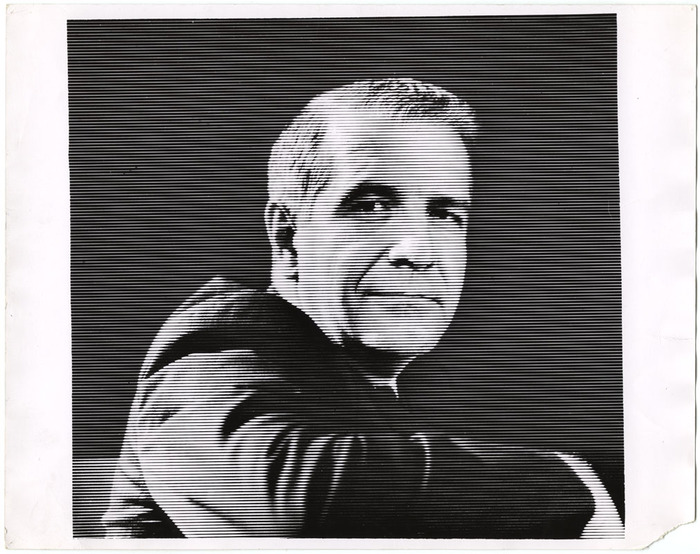 Portrait of a man (distortion)