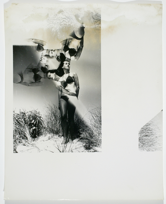 [Model at the beach]