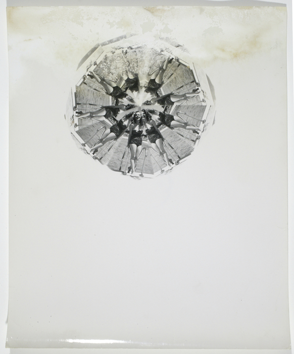 [Posing by the pool]