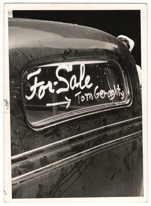 "Nuff Said by the owner of this sedan. He wants to sell but buyers are as scarce as Hitler fans."