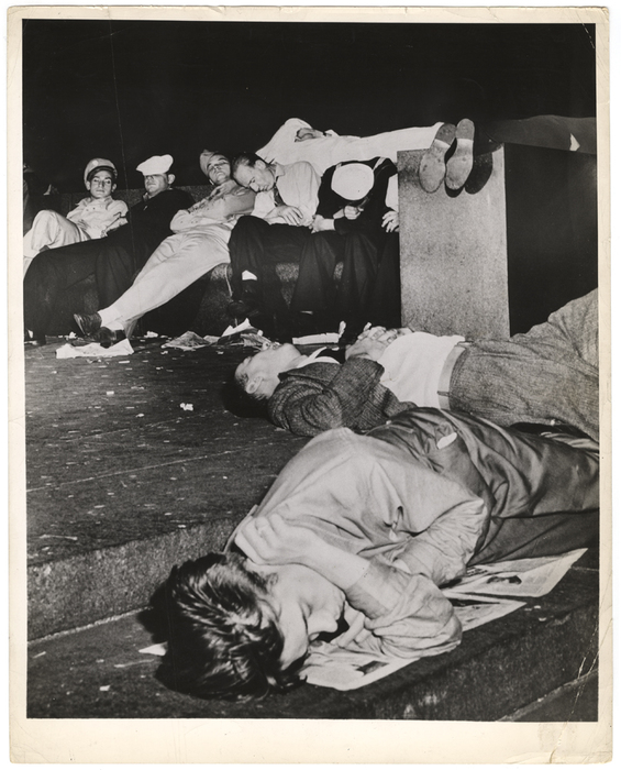 "It was 5 o'clock in the morning at Duffy Square"