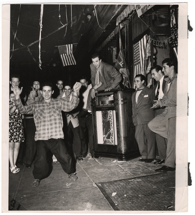 Celebration at End of War