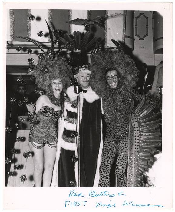 Red Buttons and First Prize Winners