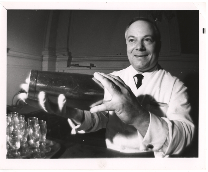 [bartender making a drink]