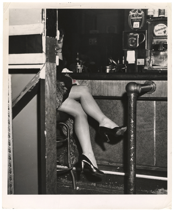 [Woman at a bar]