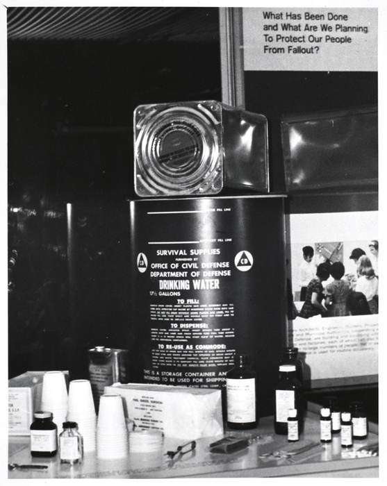 [Survival Supplies Furnished by Office of Civil Defense, Department of Defense, Drinking Water]