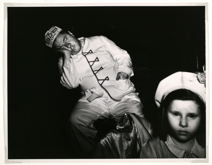 Tired Businessman at the Circus