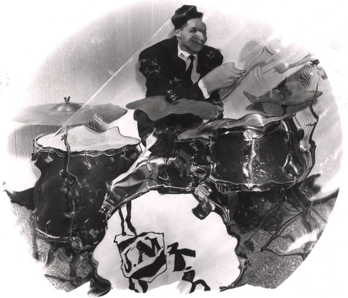 [Drummer distortion]