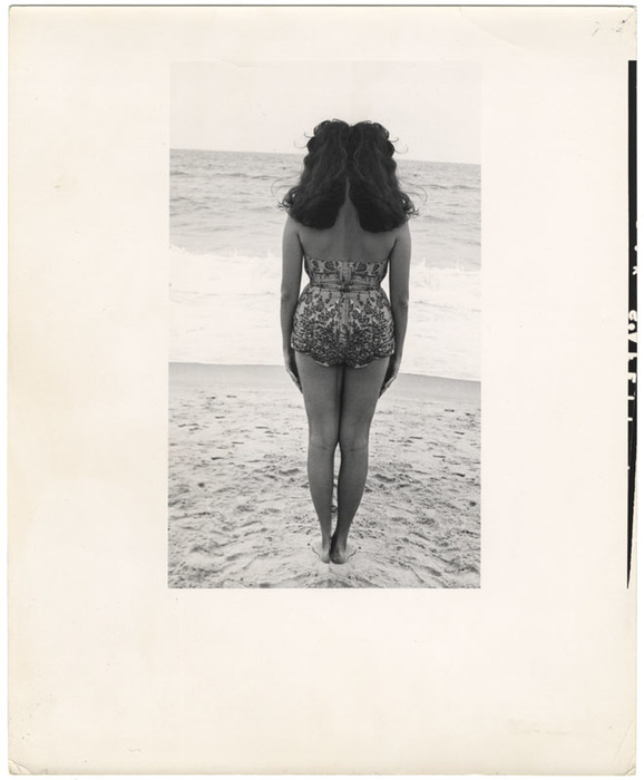[Woman on a beach]