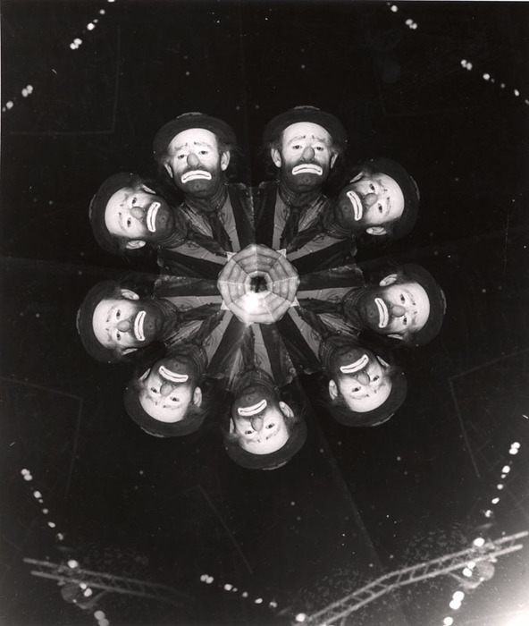 [Emmett Kelly distortion]