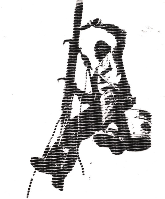 [Flag pole painter distortion]