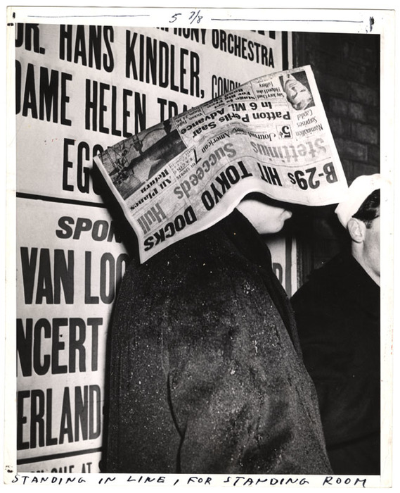 Standing in Line, for Standing Room