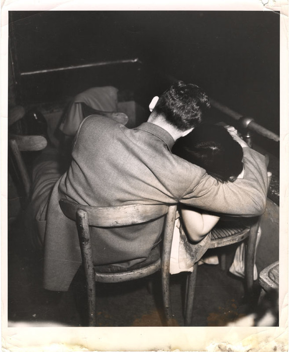 Man and woman in a movie theater