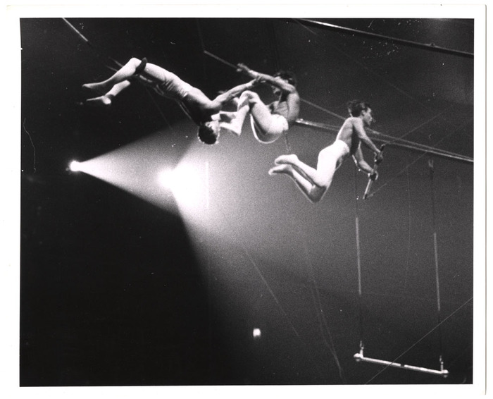 Circus acrobats