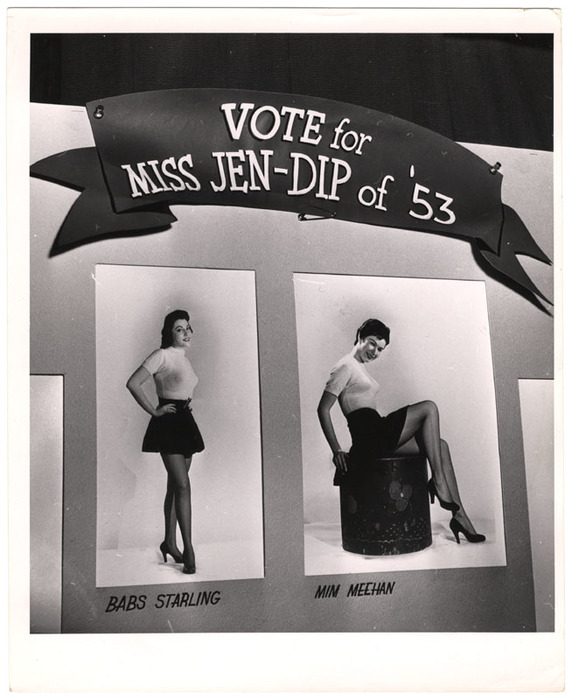 [Vote for Miss JEN-DIP of '53]
