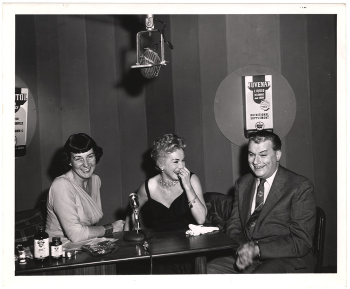 Eva Gabor on television show