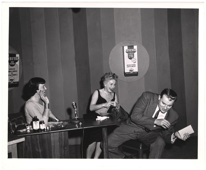 Eva Gabor on television show