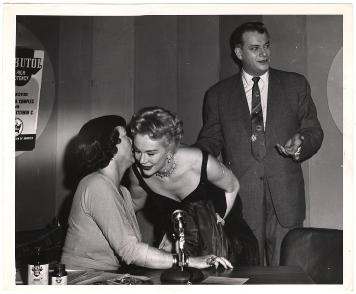 Eva Gabor on television show