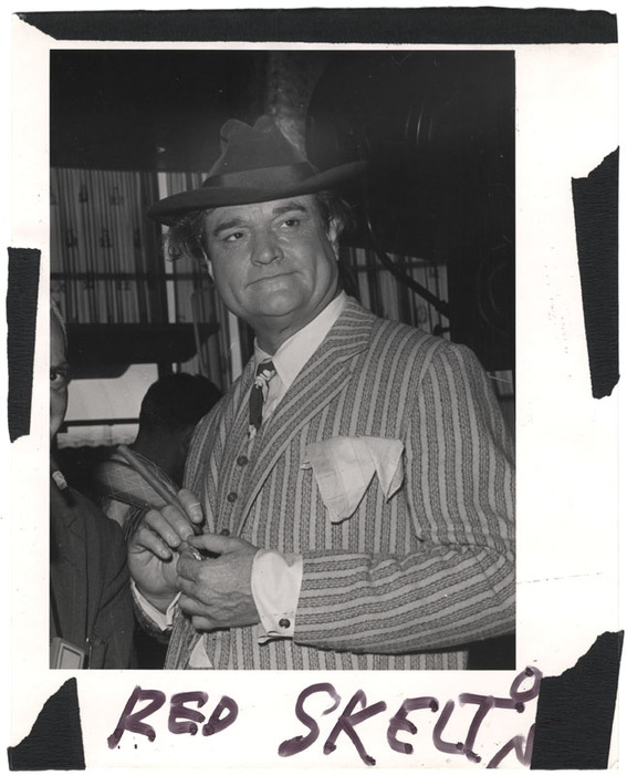 Red Skeleton and Weegee