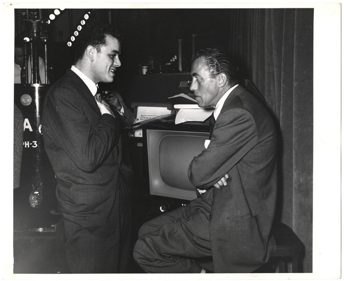 [Julius La Rosa and Ed Sullvan]