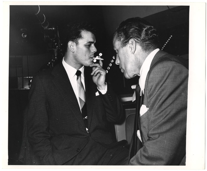 [Julius La Rosa and Ed Sullivan]