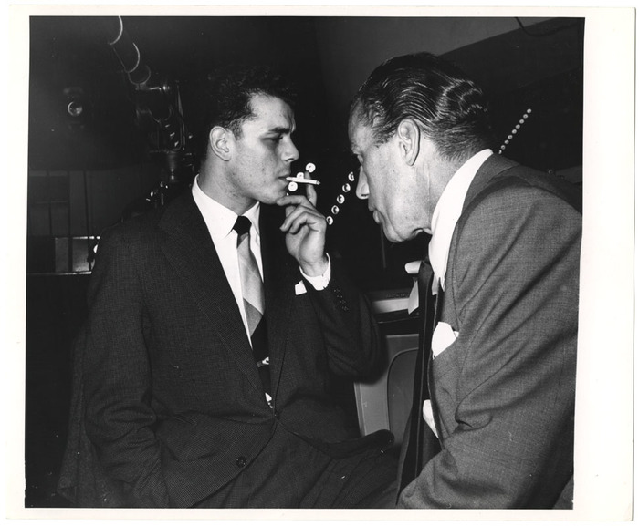 [Julius La Rosa and Ed Sullivan]