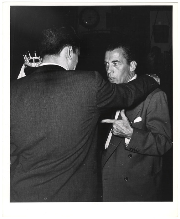 [Julius La Rosa and Ed Sullivan]