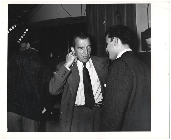 [Ed Sullivan and Julius La Rosa]