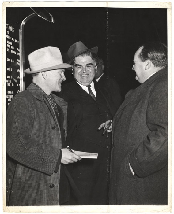 [John L. Lewis, reporter, and man]