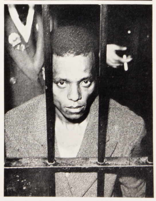 Major Greeen behind bars