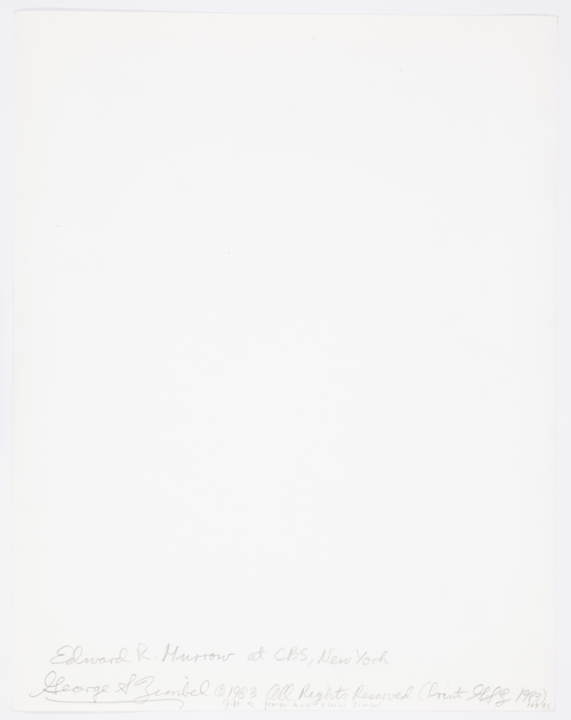 Edward R. Murrow at CBS, New York | International Center of Photography