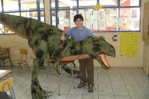 Flight of my dinosaur