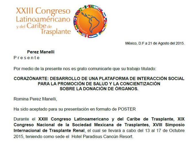 CorazonArte CongresoTrasplante