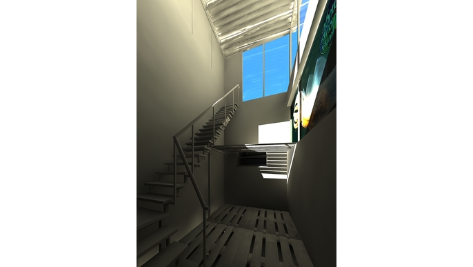 Escalera +cerramiento +acceso - Ideame