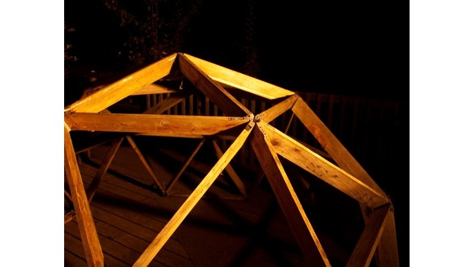 Construcción Cúpula Geodésica - Ideame