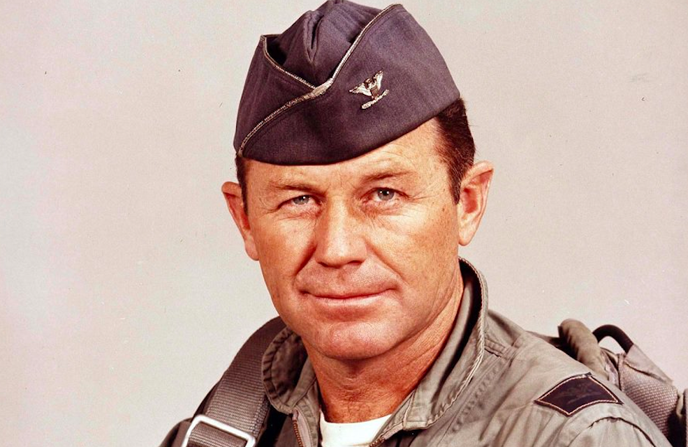 Chuck Yeager Jokingly Recalls Shutting Off the West Virginia Dairy