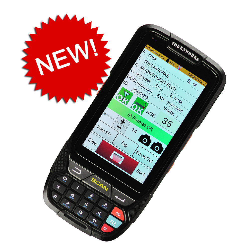 Rugged Mobile ID Scanner w Pictures