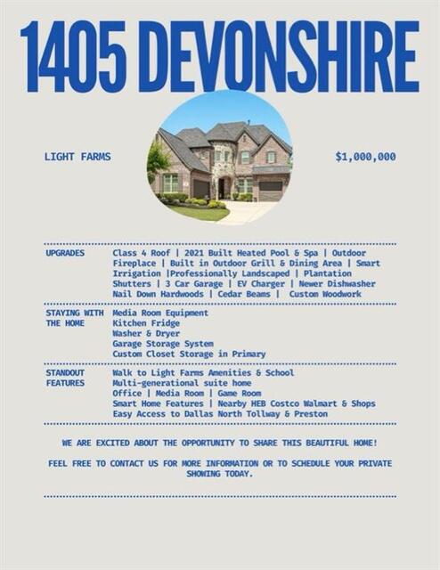 1405 Devonshire, Drive Celina, TX photo 40