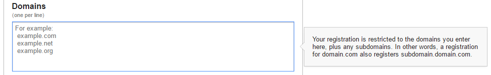 google captcha settings