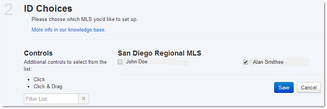Agent ID Choice