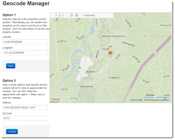 Geocode Manager