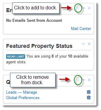 Docking Widget