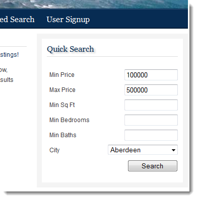 Quick Search Preview
