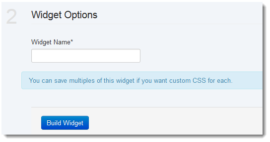 Name Widget