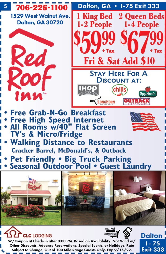 Red Roof Inn - Exit 333 along I-75 in Georgia | iExit ...